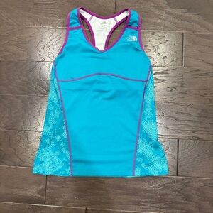 The North Face VaporWick Racerback Swim Tank – Medium Y2K Retro Magenta Trim